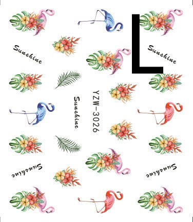 Stickers de Uñas Mariposa Negra - Diseño Elegante - Image 42