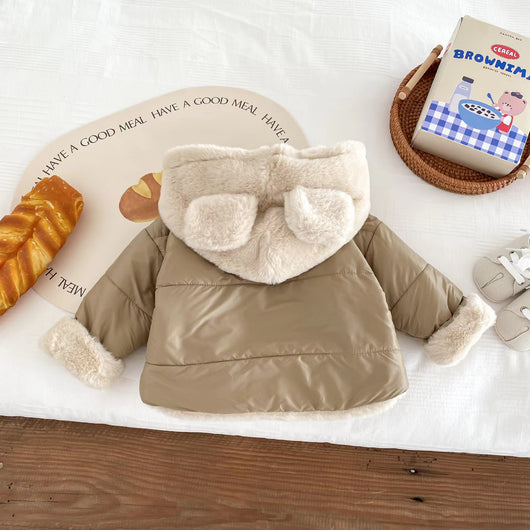 Abrigo Infantil Polar Forrado con Peluche - Image 11