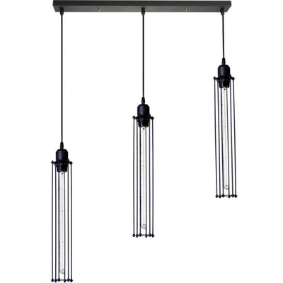 Lámpara de Techo Industrial Retro de Tres Brazos - Decoración Personalizada para Comercios - Image 2