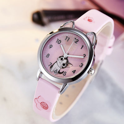 Reloj Infantil Gato Adorable con Diseño Cartoon - Image 9