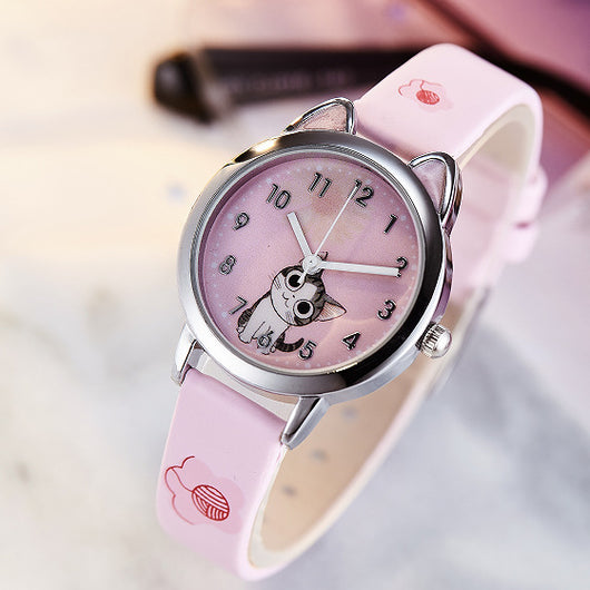 Reloj Infantil Gato Adorable con Diseño Cartoon - Image 9