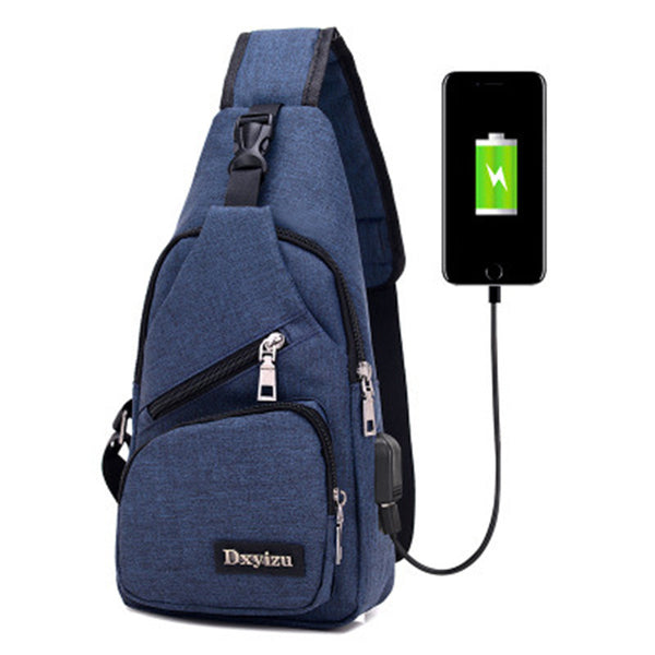 Bolsa Mensajera Cruzada Multifuncional para Hombre