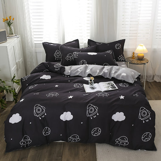 Funda Nórdica de Algodón Lavado para Cama Doble - Image 45