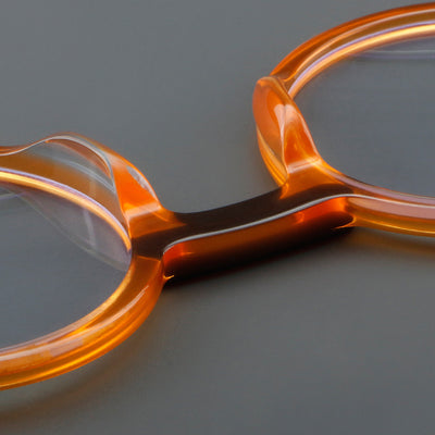Gafas Retro Marco Grande Estilo Europeo Lentes Transparentes - Image 17