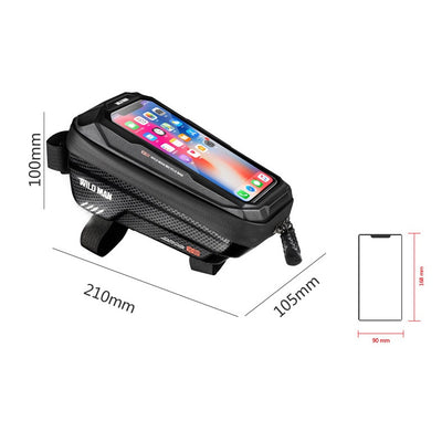 Bolsa Delantera Rígida EVA para Bicicleta - Equipo de Ciclismo - Image 7