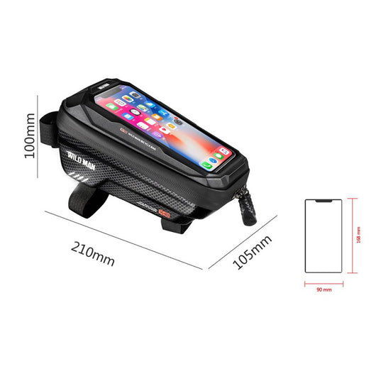 Bolsa Delantera Rígida EVA para Bicicleta - Equipo de Ciclismo - Image 7