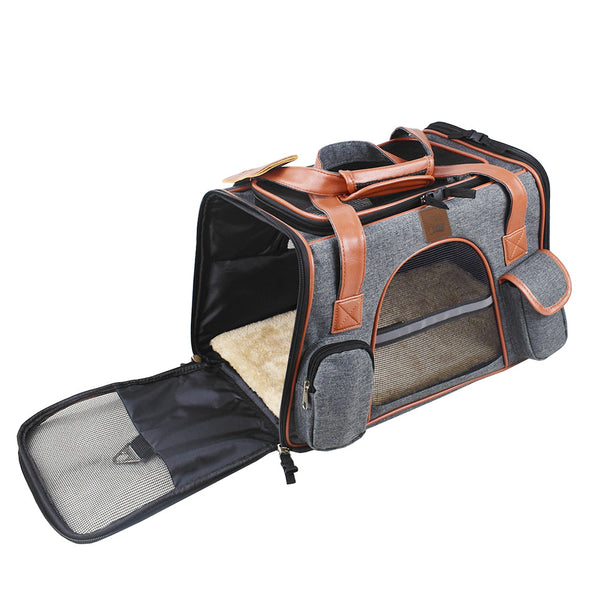Asiento Transportín para Perros en Auto - Viajes Seguros