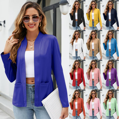 Blazer de Mujer con Bolsillos Funcionales