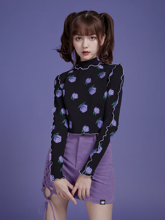 Falda Pantalón de Pana Elástica con Levanta Glúteos - Image 6