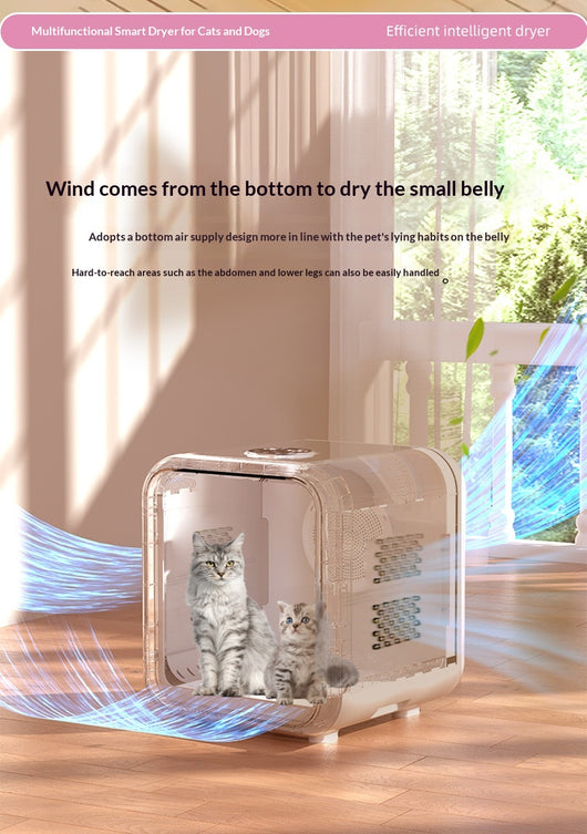 Secadora de Aire para Gatos con Caja de Contención - Image 35