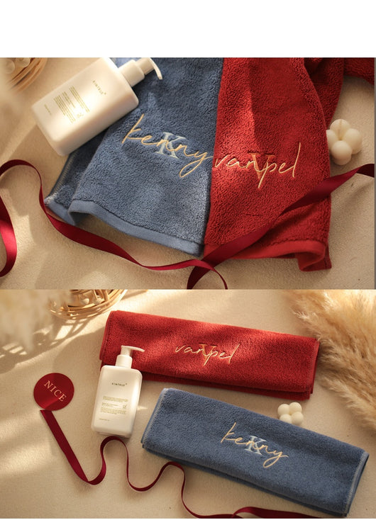 Toalla de Algodón Puro Personalizada con Bordado Delicado - Regalo Emotivo - Image 19