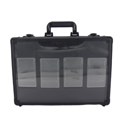 Caja Organizadora Magnética de Aluminio con Tres Compartimentos