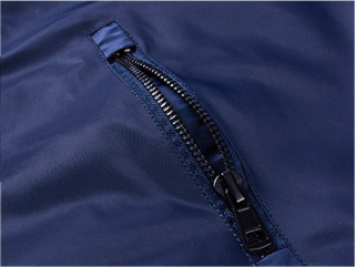 Chaqueta Bomber Casual de Hombre en Colores Sólidos - Image 7