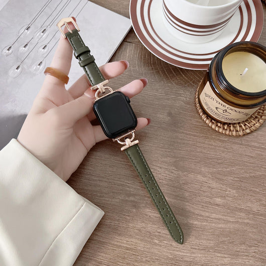 Correa Universal de Cuero Fino con Botón D - Suave y Versátil - Image 10