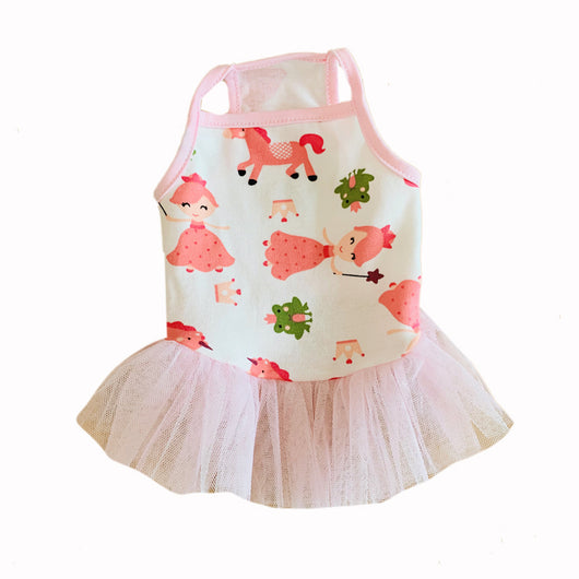 Vestido Princesa de Algodón Fino para Mascotas - Image 4