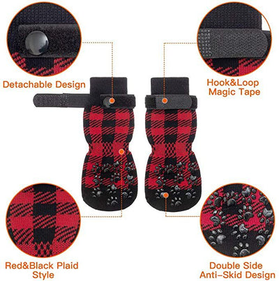 Calcetines de Algodón para Perros - Protección y Comodidad - Image 2