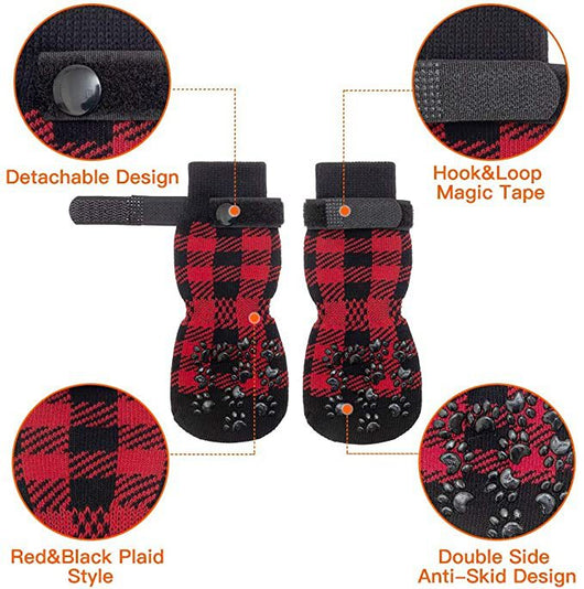 Calcetines de Algodón para Perros - Protección y Comodidad - Image 2