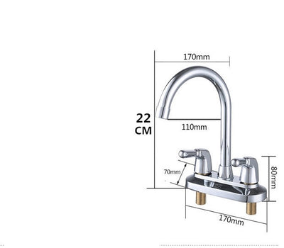 Fregadero Doble de Cobre Giratorio Estilo Clásico para Cocina - Image 12