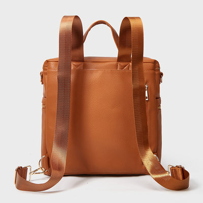 Mochila Mamá Multifuncional - Bolso de Moda PU Convertible - Image 4