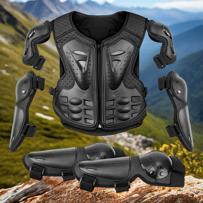 Conjunto de Protección Infantil para Motocicleta - 5 Piezas