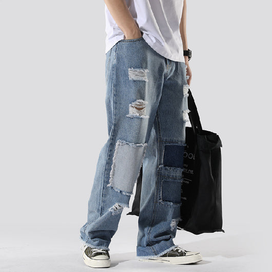 Pantalones Baggy Overol Tipo Papá para Hombre - Image 12