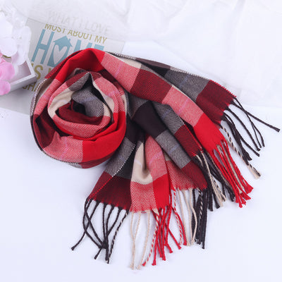 Bufanda Escocesa de Invierno Estilo Británico - Image 13