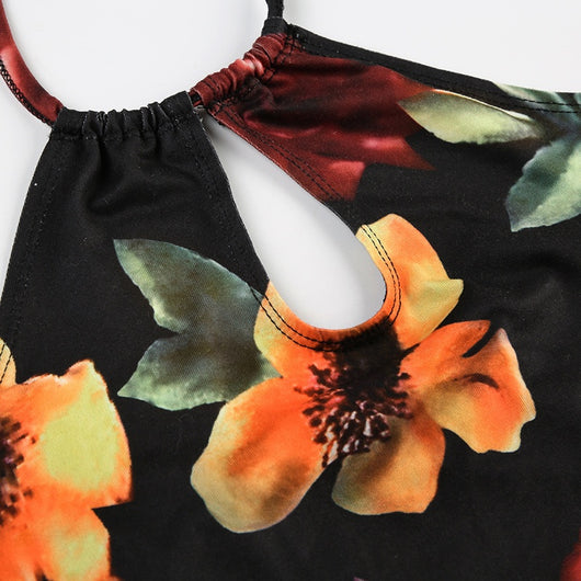 Top Halter Personalizado Slim Fit Escotado con Detalles Calados - Image 25