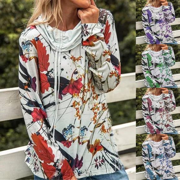 Playera Suelta Estampado Tie-Dye para Mujer