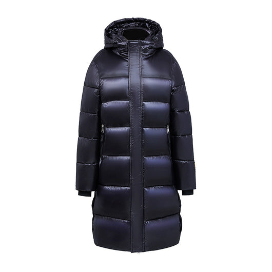 Abrigo Largo de Invierno con Capucha y Bolsillos - Chaqueta de Algodón para Mujer - Image 11