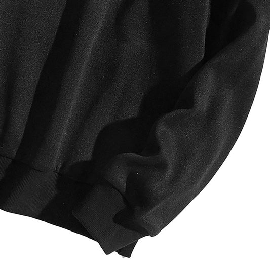Blusa Suelta de Color Puro con Efecto Rejuvenecedor Coreano - Image 2