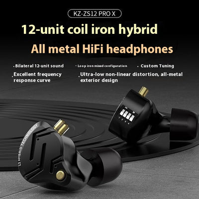 Auriculares In-Ear con Cable Intercambiable y Control de Tonalidad Ajustable