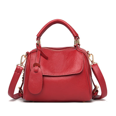 Bolsa Mensajera de Cuero Genuino - Bandolera Compacta Premium - Image 4
