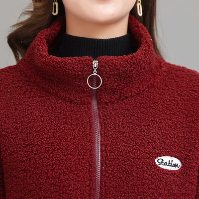 Abrigo Térmico para Mujer Adulta - Chaqueta Acolchada de Algodón con Forro Polar - Image 2