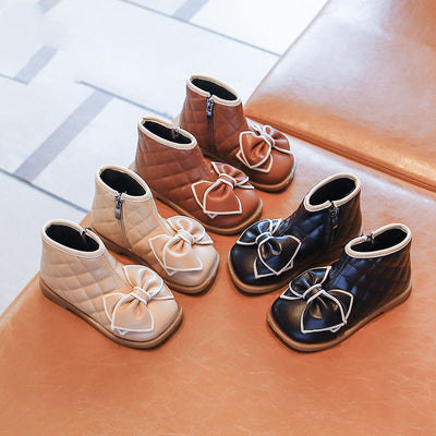 Botas Princesa con Moño para Niñas - Estilo Versátil - Image 13