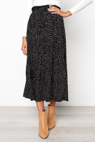 Falda Larga Plisada con Bolsillos para Mujer - Image 6