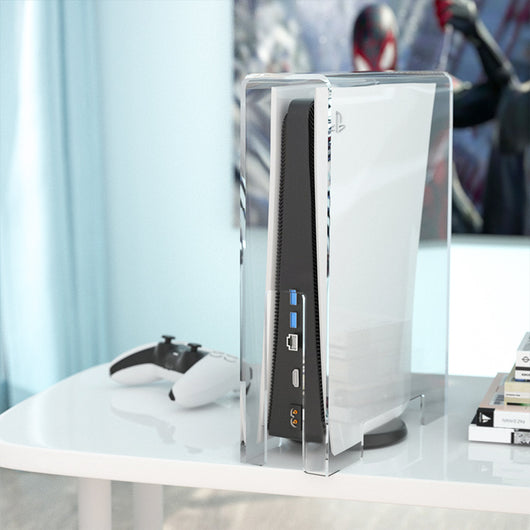 Estuche Protector de Acrílico con Asa para PS4 Slim - Refrigeración y Almacenamiento - Image 5