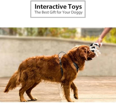 Juguete para Perros de Peluche Chirriante - Juguete Masticable Duradero para Perros Pequeños, Medianos y Grandes - Image 12