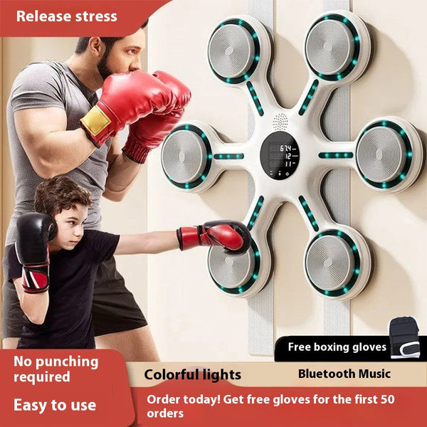 Saco de Boxeo Inteligente con Objetivos Interactivos para Fitness