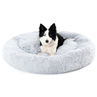Cama Donut para Perros - Cómoda Felpa Suave Lavable - Image 17