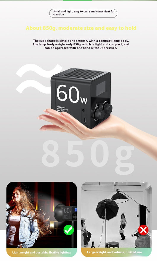 Luz de Relleno LED Portátil para Fotografía en Vivo - Image 12