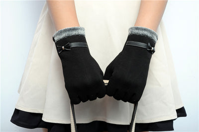 Guantes para Mujer con Lazo Táctiles y Cálidos - Image 12