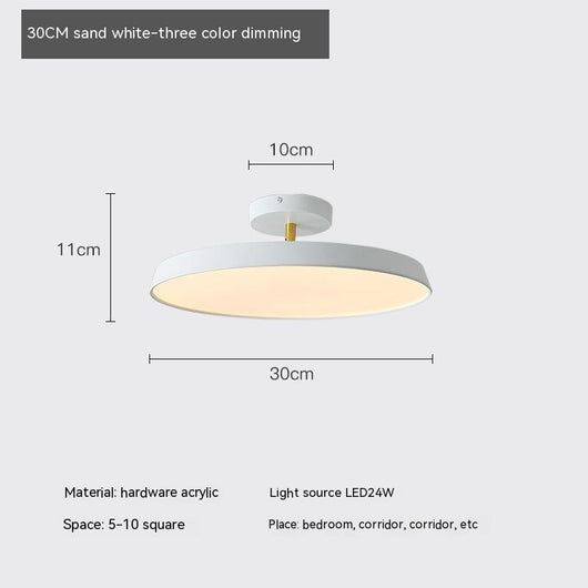 Lámpara de Techo Moderna Nórdica para Pasillo y Dormitorio - Image 9