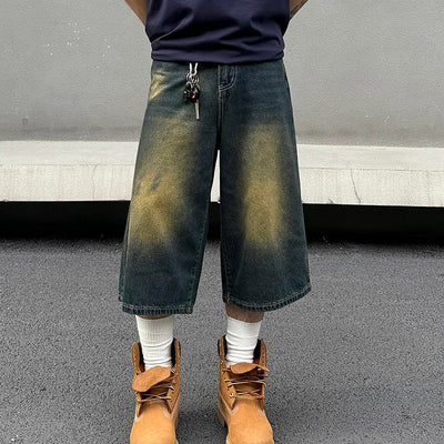 Jeans Cropped Desgastados Premium para Hombre - Image 7