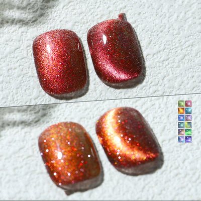 Esmalte de Gel Gato Ahumado Aurora Galaxia Brillante - Image 20