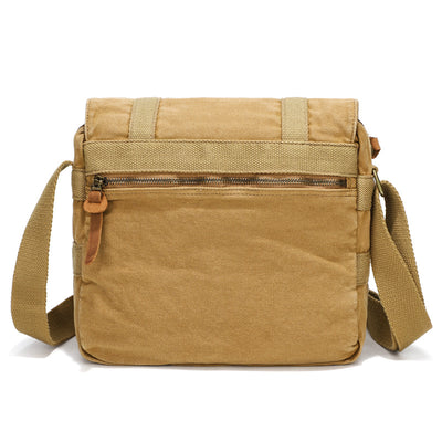 Bolsa de Lona Retro para Hombre - Bandolera Portátil de Estilo Vintage - Image 4