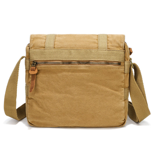 Bolsa de Lona Retro para Hombre - Bandolera Portátil de Estilo Vintage - Image 4