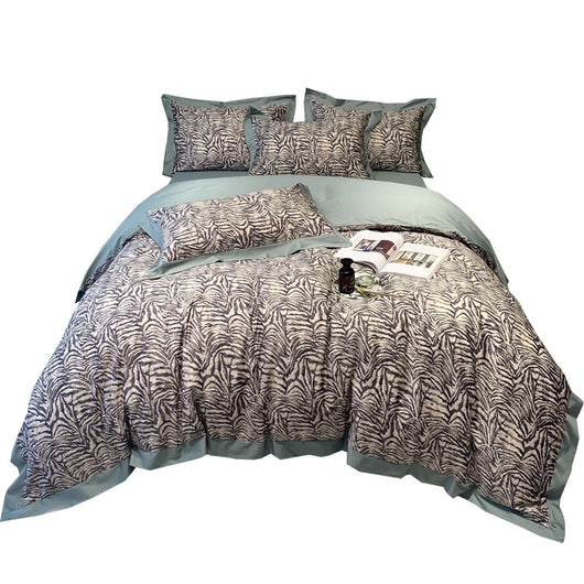 Juego de Cama 4 Piezas Algodón Pima con Estampado Digital - Image 12