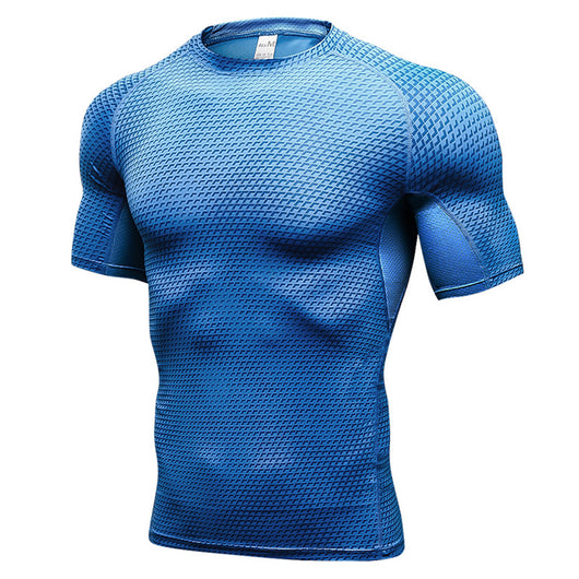Playera Deportiva Hombre Manga Corta Secado Rápido con Estampado 3D - Image 12