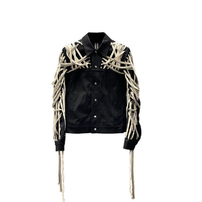 Abrigo de Moda Urbana en Negro - Image 10