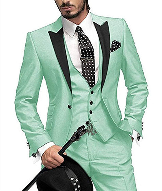 Traje de Tres Piezas para Novio y Padrino - Elegancia Completa para Bodas - Image 3